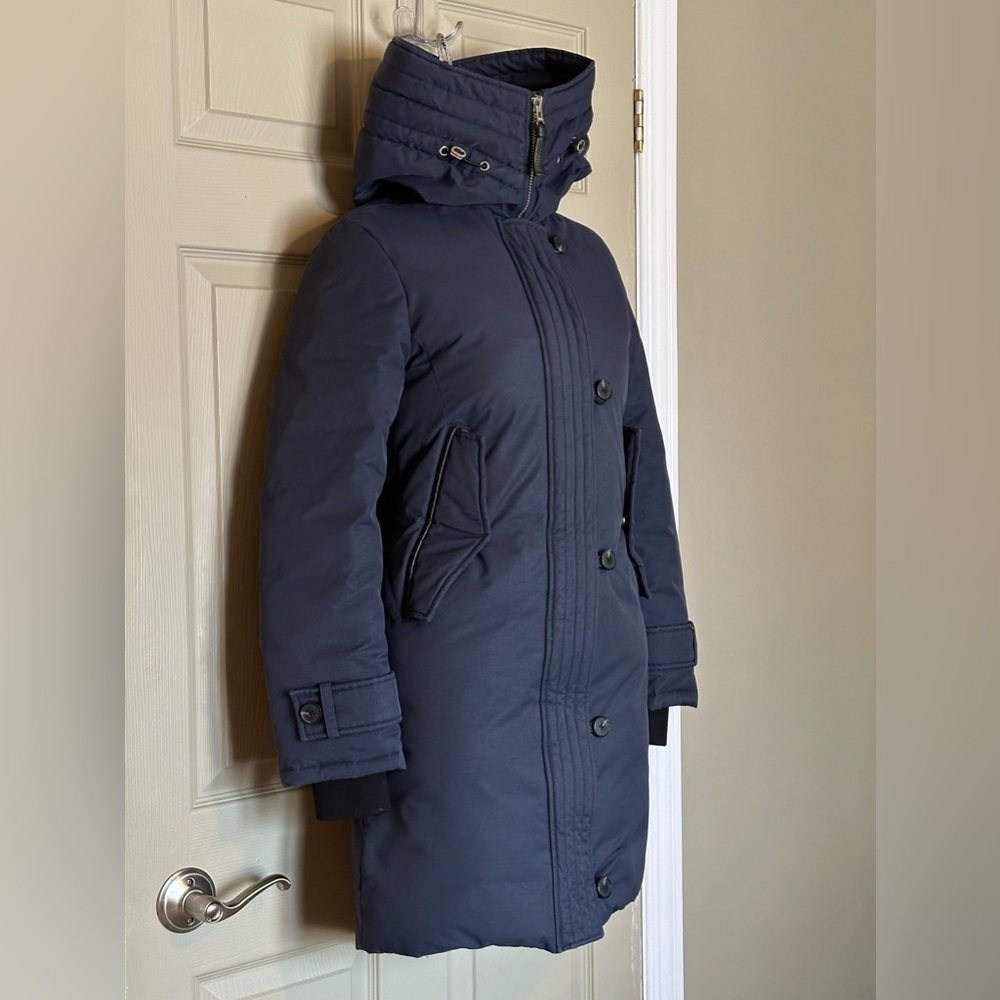 MACKAGE Villa Navy Winter Down Parka With Hood - XXS - Picture 5 of 13